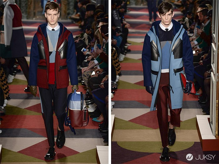 “好看”的幾何課，VALENTINO 2015 秋冬男裝發布