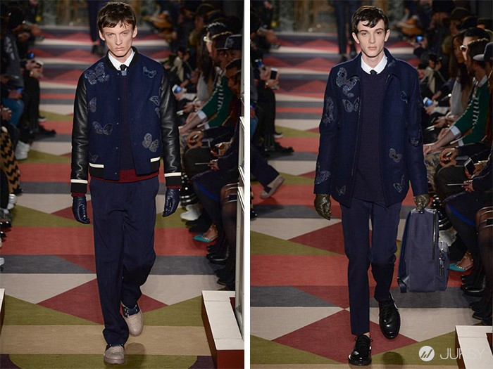 “好看”的幾何課，VALENTINO 2015 秋冬男裝發布