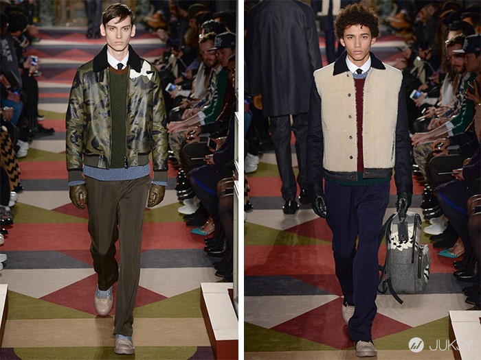 “好看”的幾何課，VALENTINO 2015 秋冬男裝發布