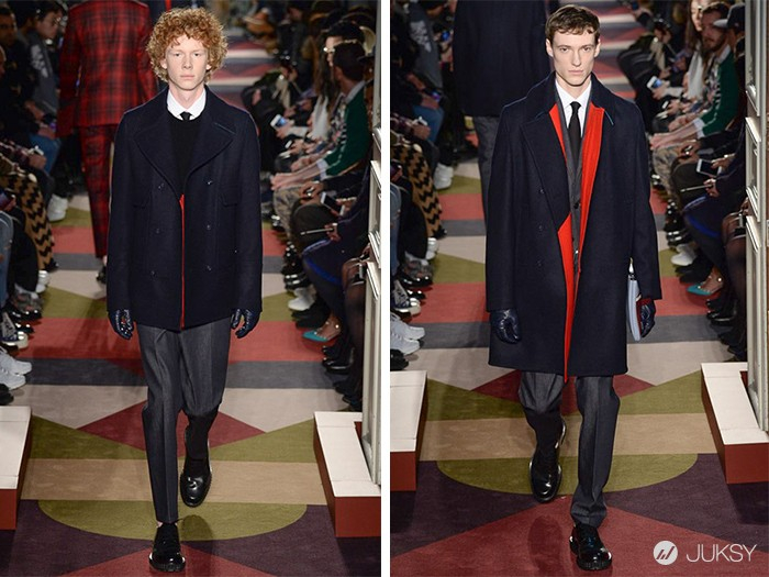 “好看”的幾何課，VALENTINO 2015 秋冬男裝發布