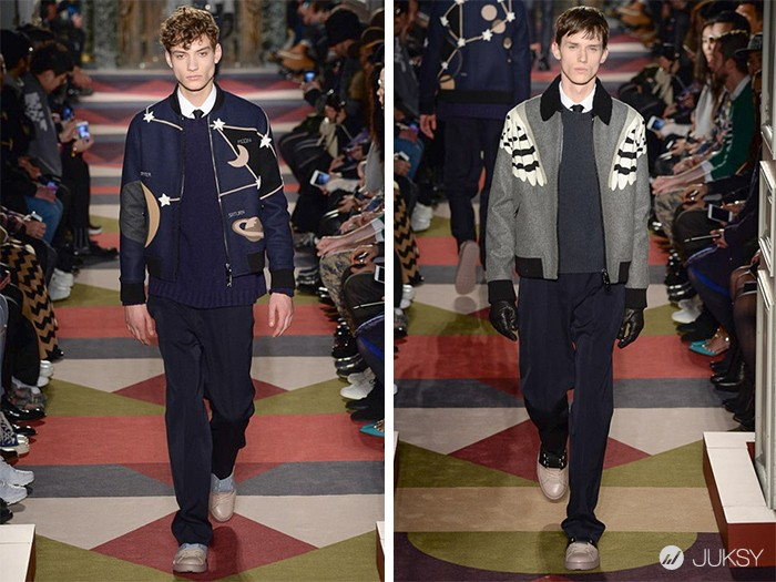 “好看”的幾何課，VALENTINO 2015 秋冬男裝發布