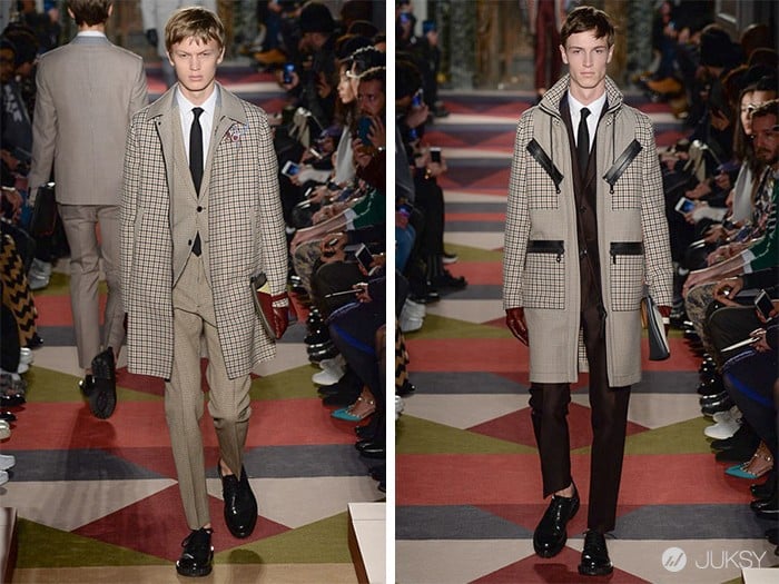 “好看”的幾何課，VALENTINO 2015 秋冬男裝發布