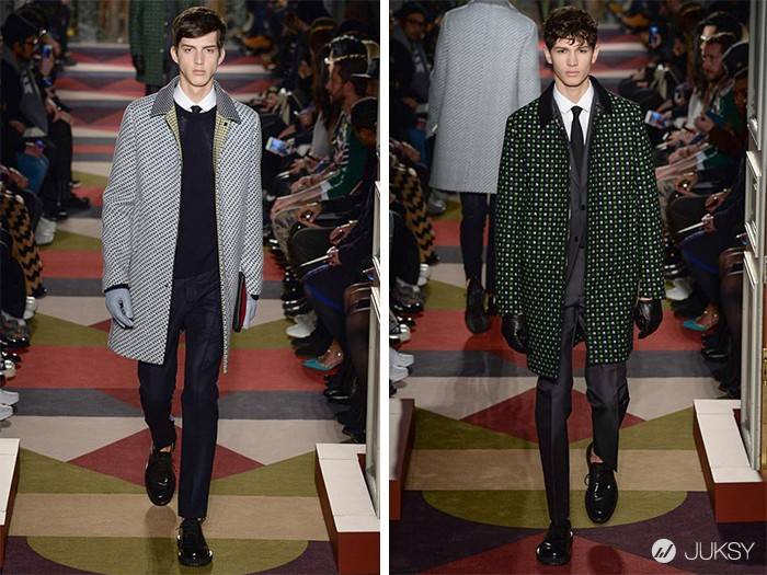 “好看”的幾何課，VALENTINO 2015 秋冬男裝發布
