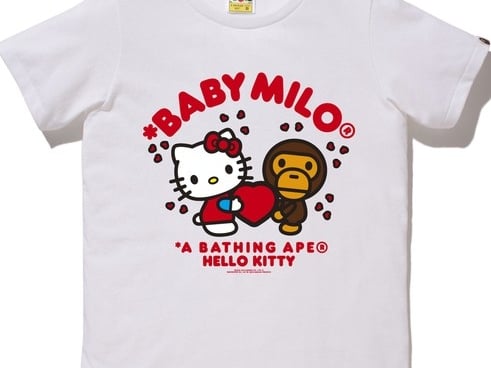 A BATHING APE ® x Hello Kitty 情人節限定單品