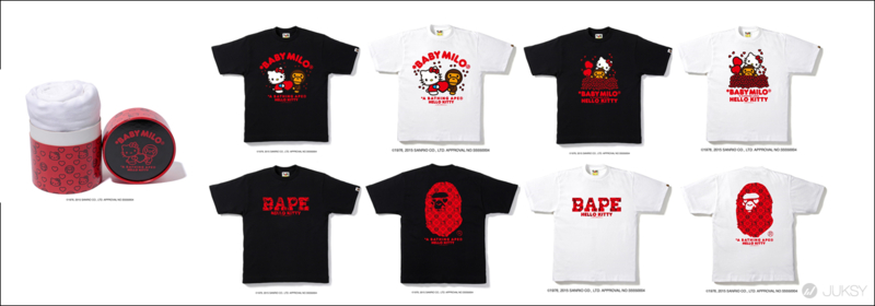 A BATHING APE ® x Hello Kitty 情人節限定單品