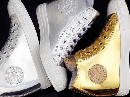 CONVERSE 推出 2015 春季 CHUCK TAYLOR ALL STAR LUX 炫色金屬特別系列 