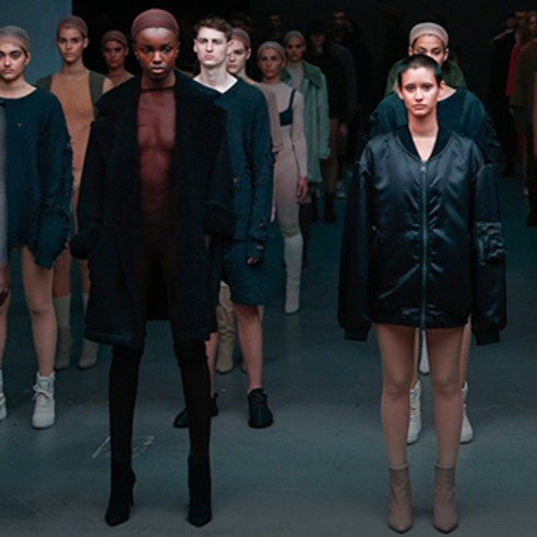 紐約大事件，Kanye West × adidas Originals 時裝秀發布