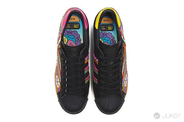 最炫民族風，Pharrell Williams × adidas Originals Superstar 80s 情人節上市