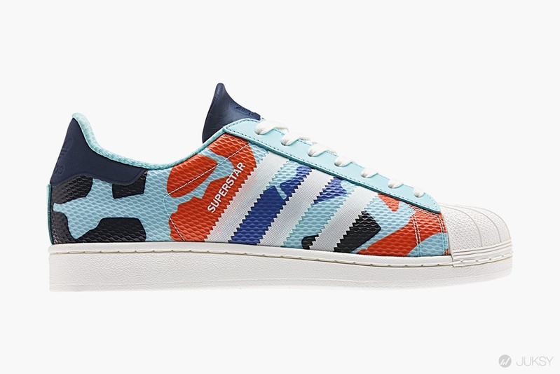 多色迷彩上身，adidas Originals Superstar 迷彩系列預覽
