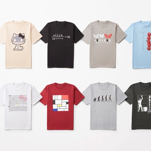 nendo 設計的 Hello Kitty T 恤，男生們也可以穿