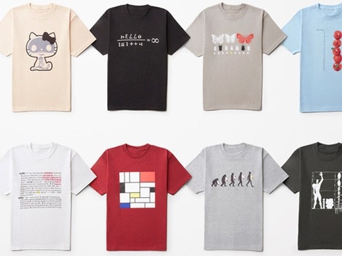 nendo 設計的 Hello Kitty T 恤，男生們也可以穿