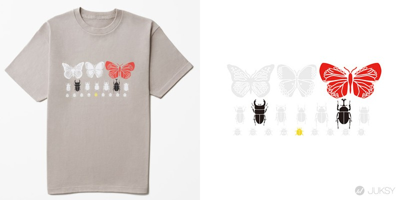 nendo 設計的 Hello Kitty T 恤,男生們也可以穿
