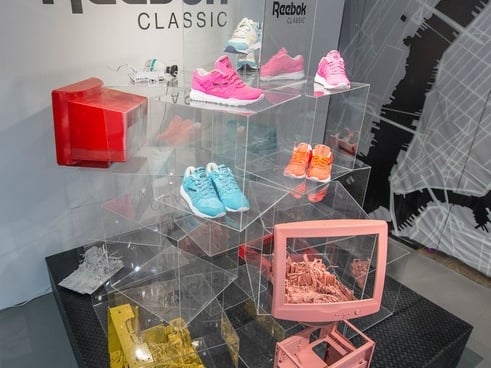 2015年明星商品 90年代的未來科技  Reebok x GCDC VENTILATOR 期間限定pop up展覽 