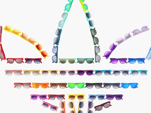 打造“彩虹光譜”，adidas Originals × Italia Independent 聯名太陽鏡放出
