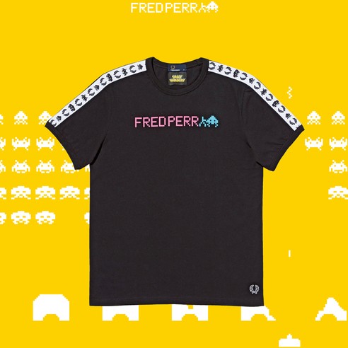 FRED PERRY × SPACE INVADERS復古電玩與時尚品牌的經典結合
