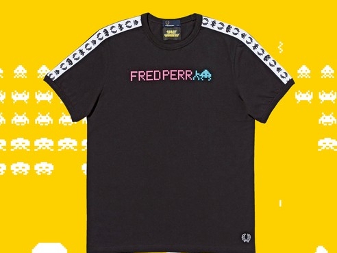 FRED PERRY × SPACE INVADERS復古電玩與時尚品牌的經典結合