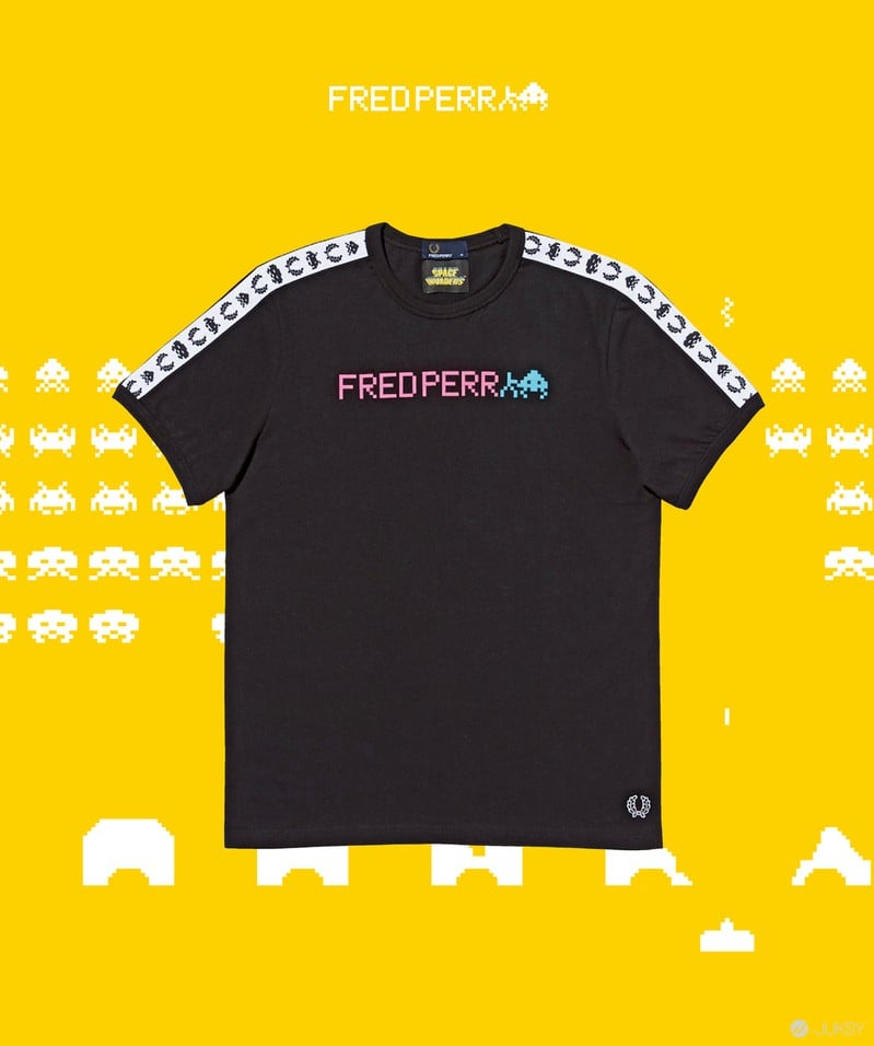 FRED PERRY × SPACE INVADERS復古電玩與時尚品牌的經典結合