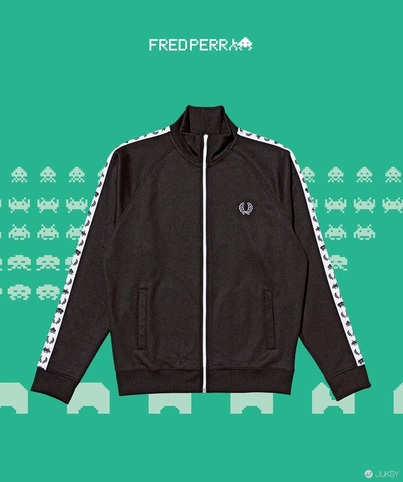 FRED PERRY × SPACE INVADERS復古電玩與時尚品牌的經典結合