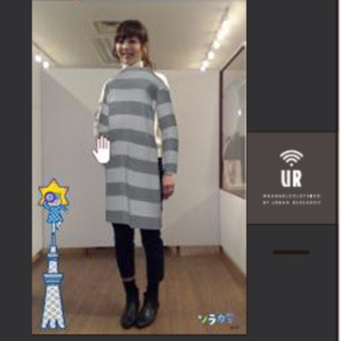 日本服飾公司URBAN RESEARCH推出3D虛擬試衣　穿衣服的全新體驗登場！