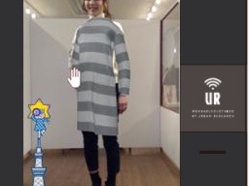 日本服飾公司URBAN RESEARCH推出3D虛擬試衣　穿衣服的全新體驗登場！