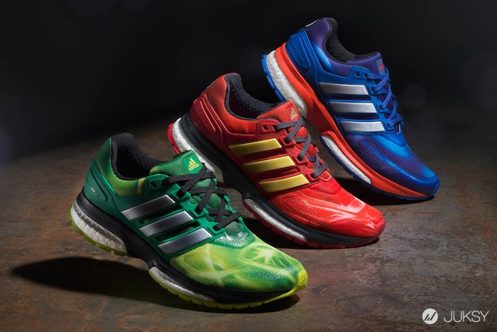 adidas 聯名漫威,推出《復仇者聯盟 2》主題跑鞋及服飾