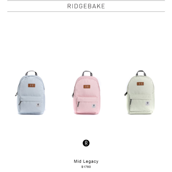 拋開過往的美式，迎接全新歐陸背包品牌-Ridgebake
