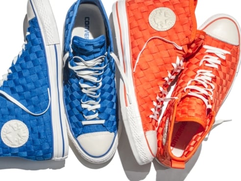 CONVERSE推出Chuck Taylor All Star 純色編織橙、藍高筒系列