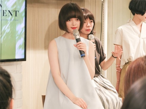 玉城 TINA 來台會粉絲　介紹 KBF 春夏新款及日本時下流行！
