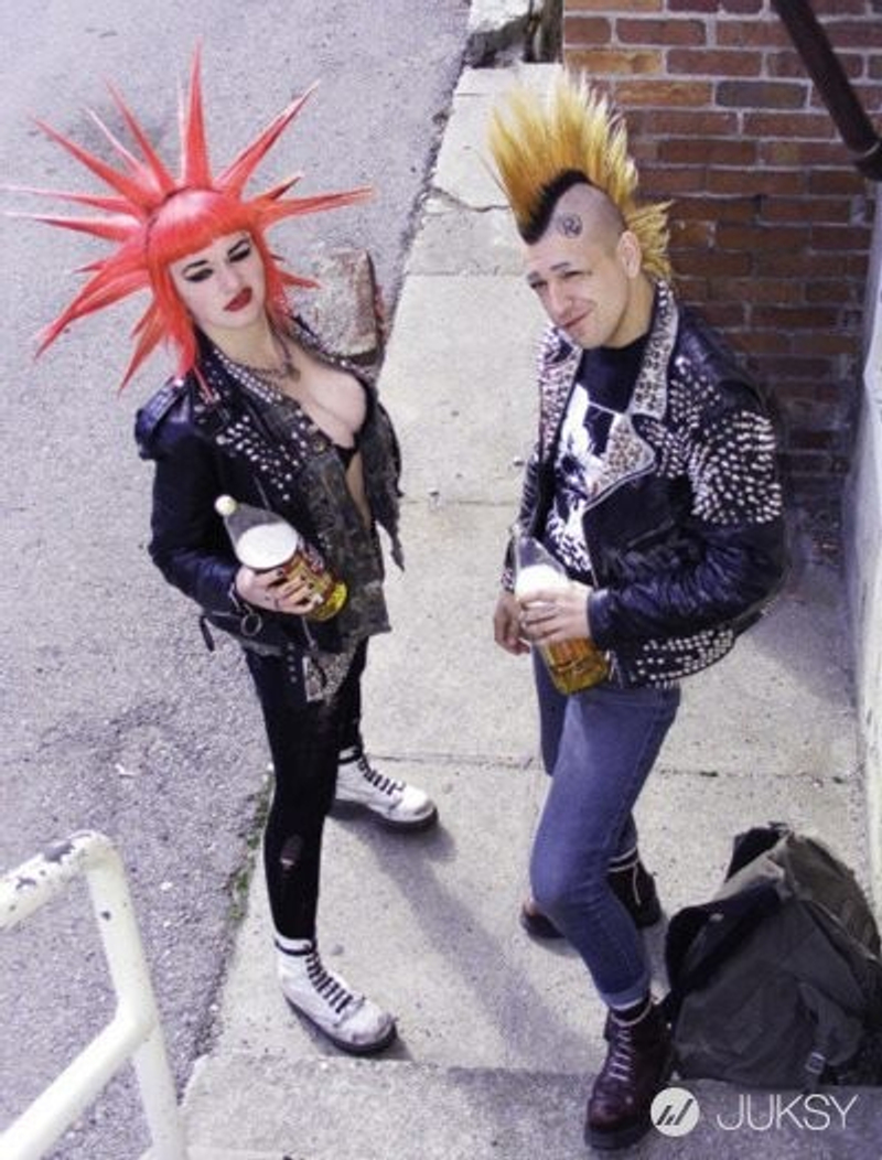 Punk Rock Girlie Liebt Es Laut