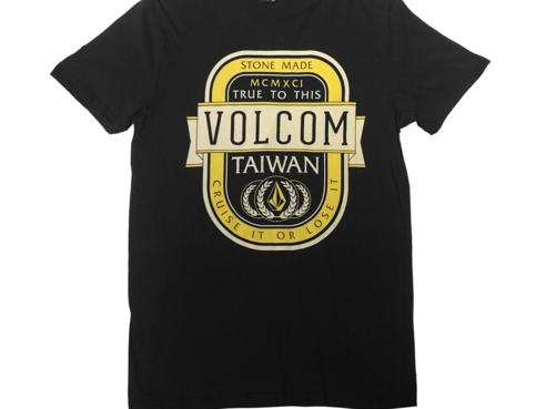 極限運動潮流品牌 VOLCOM 推出台灣限定 T 恤