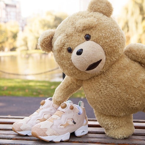 熊麻吉泰迪也愛球鞋！　BAIT x《TED 2》x Reebok Instapump Fury「Happy Ted」聯名鞋款