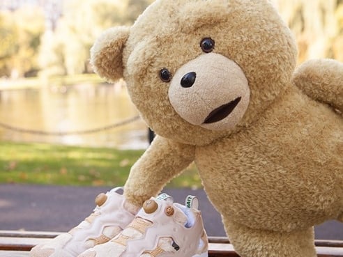 熊麻吉泰迪也愛球鞋！　BAIT x《TED 2》x Reebok Instapump Fury「Happy Ted」聯名鞋款