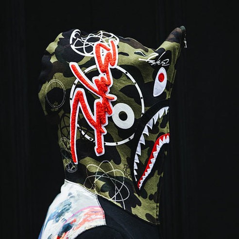 經典街頭潮流與大師的再次結合！　A BATHING APE x Futura 聯名系列