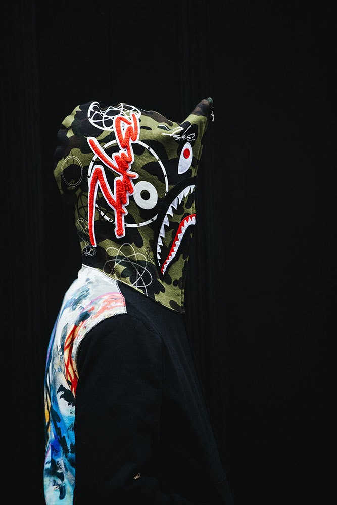 經典街頭潮流與大師的再次結合! A BATHING APE x Futura 聯名系列