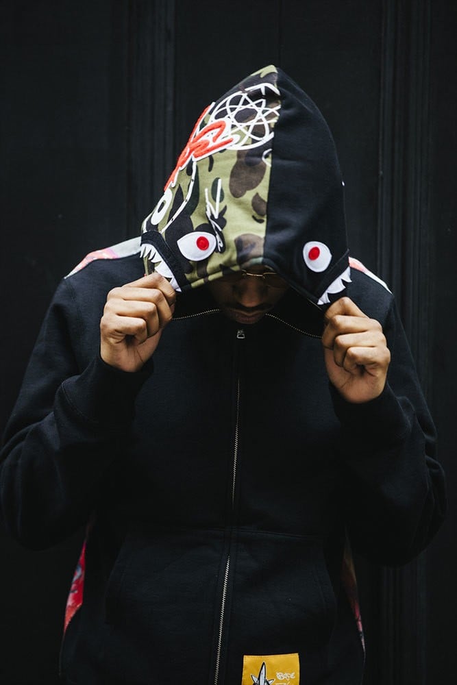 經典街頭潮流與大師的再次結合! A BATHING APE x Futura 聯名系列