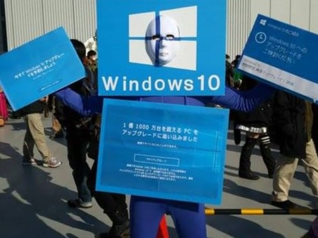 日本 C89 爆笑 Cospalay 大集合　Windows 10 別再逼我升級！