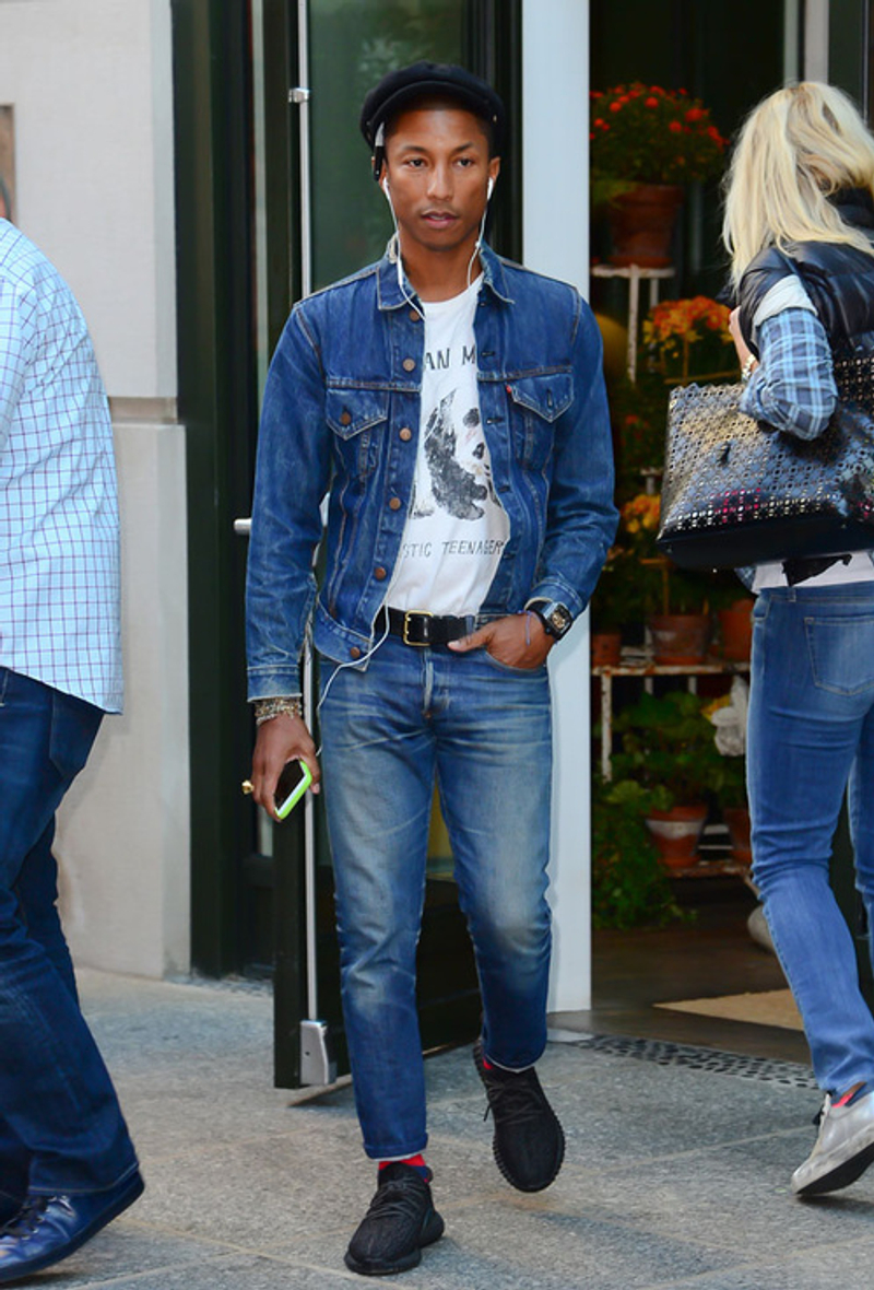 回顾2015 年「菲董」pharrell williams 穿搭 果然是成熟潮人最佳模范