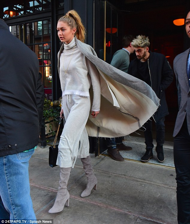 贊恩再與 Gigi Hadid 出門約會　男帥女美果然速配！