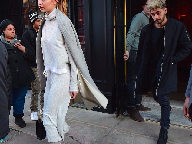 贊恩再與 Gigi Hadid 出門約會 男帥女美果然速配!