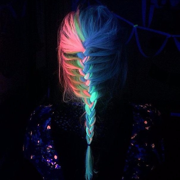 把燈關掉更美！「彩虹染」讓妳的頭髮變成夜空中最絢爛的顏色