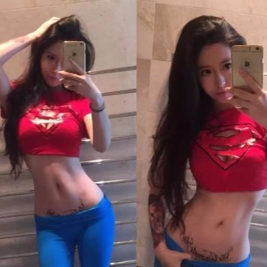 天使臉孔魔鬼身材！刺青正妹大曬減重成果照惹「火」網友