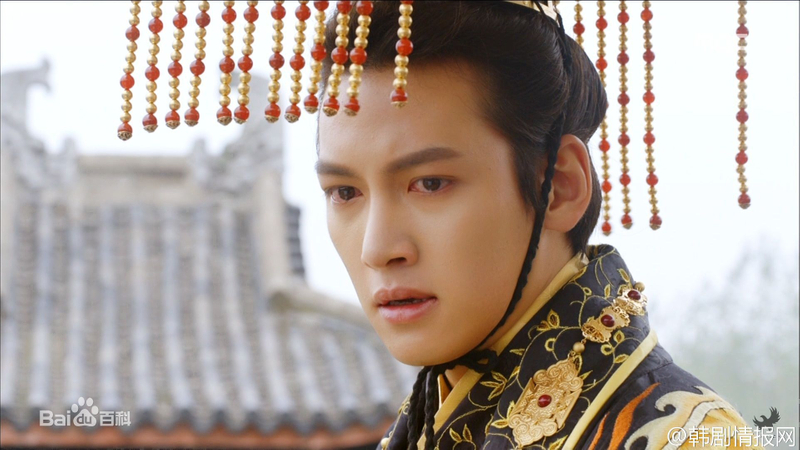 ▼奇皇后中大红的池昌旭,饰演痴情又懦弱的元国皇帝