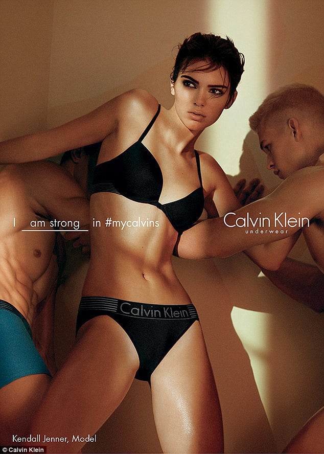 Kendall Jenner 拍攝全新 CK 內衣形象照 展現不同以往的陽剛氣息!