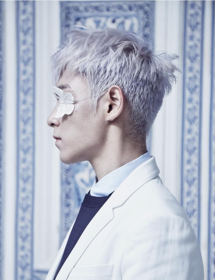 T.O.P. 最新白馬王子形象搭配青花瓷　拍攝時尚雜誌封面！