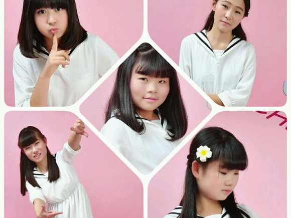 中國女子偶像團體「Sunshine」節目現身　陸網友：原來修圖師已盡力...