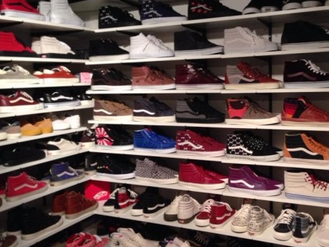 一位 Vans 狂熱者的收藏間　簡直就是鞋癡天堂！