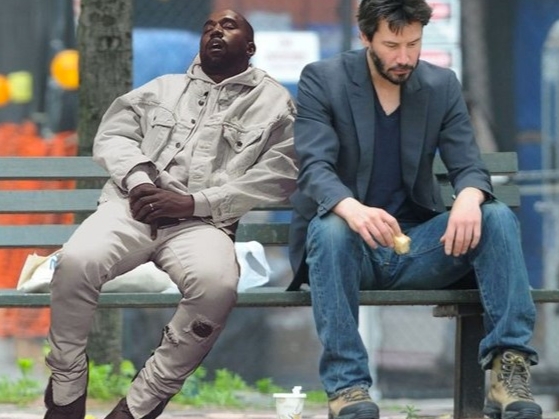 買不到 Yeezy 的報復?肯爺睡覺引來網友惡搞風潮