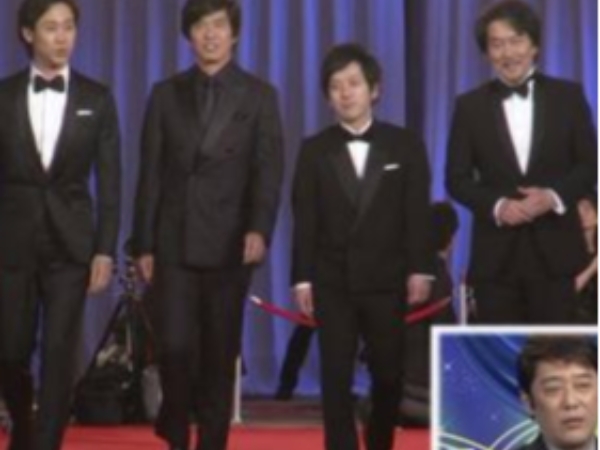 日本傑尼斯偶像團體「嵐」的成員二宮和也帥氣走紅毯　身高卻遭到公開處刑...