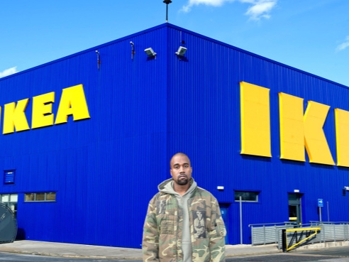 肯爺居然要跟 IKEA 合作推出 Yeezy 系列？網友：家具要潮出水囉 ！