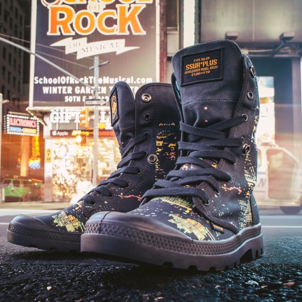 在不夜城夜幕下展開革命突擊　Palladium by SSUR*PLUS 2016 聯名限定系列